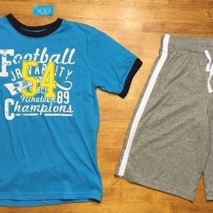 NWT The Children's Place Boy's Blue Outfit R